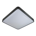 LED lubinis šviestuvas su jutikliu WILTON LED/24W/230V 37,5x37,5 cm antracitas