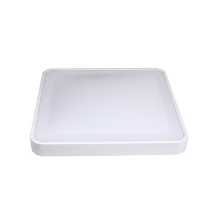 LED lubinis šviestuvas su judesio ir sutemų jutikliu WILTON LED/24W/230V 4000K 33x33 cm baltas