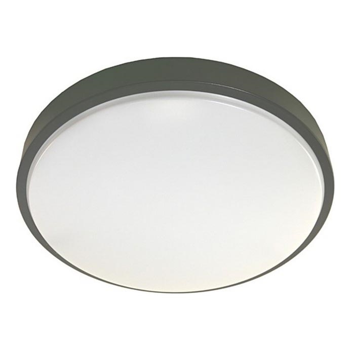 LED lubinis šviestuvas su jutikliu WILTON LED/24W/230V 4000K diametras 38 cm antracitas