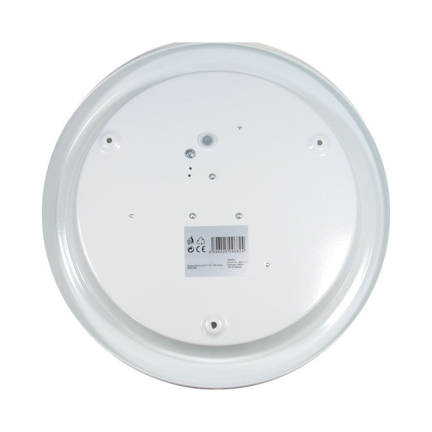 LED Lubinis šviestuvas su PIR jutikliu LED/16W/230V 4000K