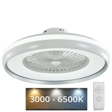 LED lubinis šviestuvas su ventiliatoriumi LED/32W/230V 3000-6500K pilka + +VP