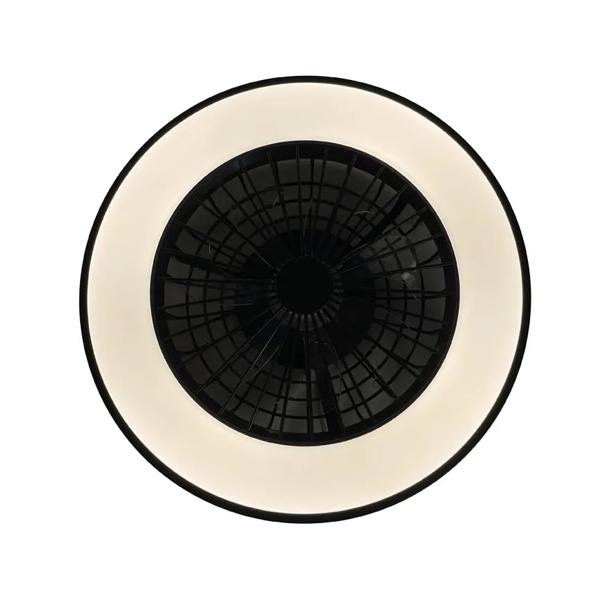 LED Pritemdomas lubinis šviestuvas su ventiliatoriumi OPAL LED/48W/230V 3000-6500K + nuotolinio valdymo pultas