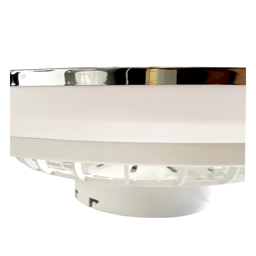 LED Pritemdomas lubinis šviestuvas su ventiliatoriumi OPAL LED/48W/230V 3000-6500K + nuotolinio valdymo pultas