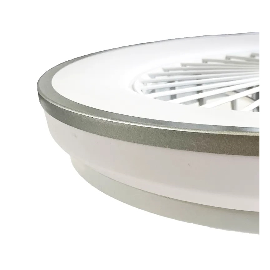 LED Pritemdomas lubinis šviestuvas su ventiliatoriumi OPAL LED/48W/230V 3000-6500K + nuotolinio valdymo pultas