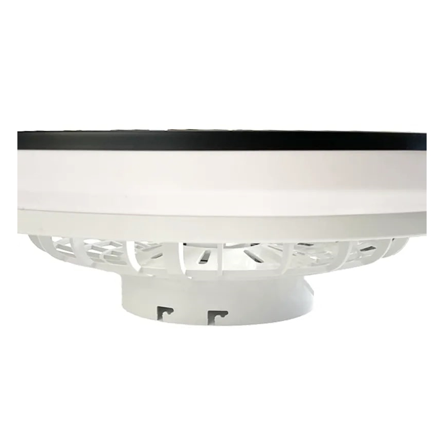 LED Pritemdomas lubinis šviestuvas su ventiliatoriumi OPAL LED/48W/230V 3000-6500K + nuotolinio valdymo pultas