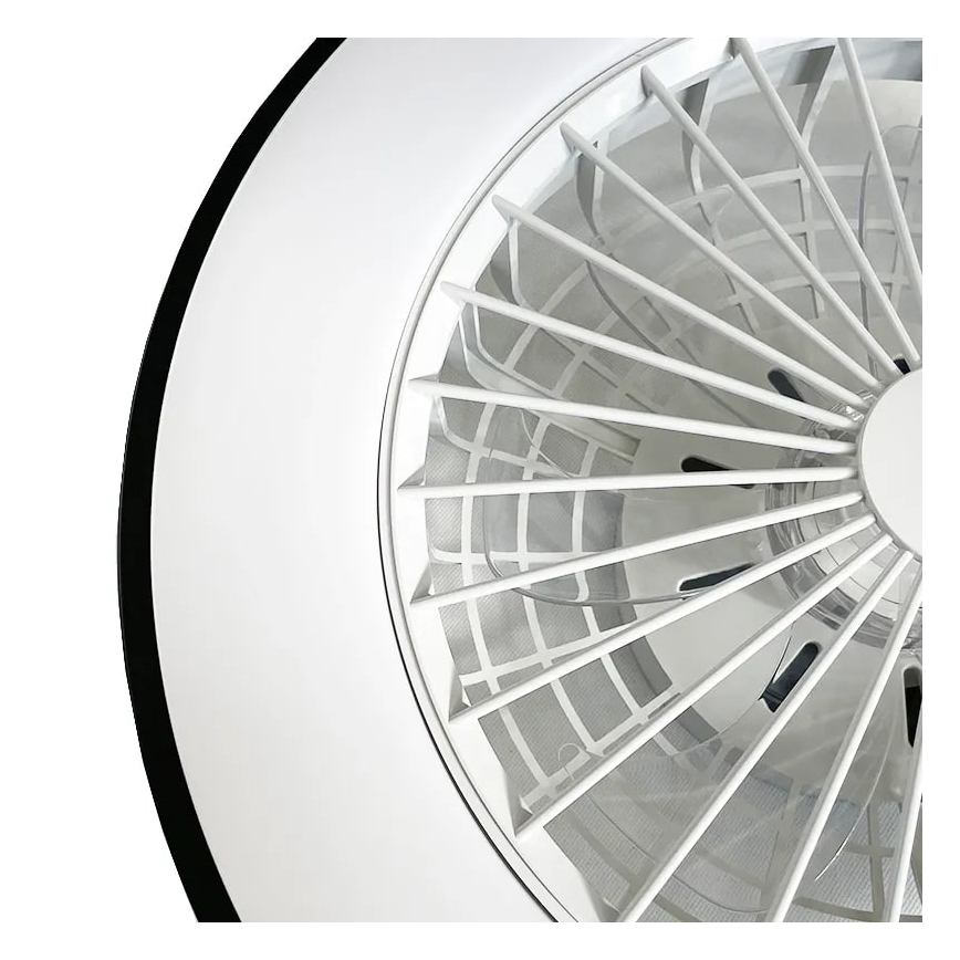 LED Pritemdomas lubinis šviestuvas su ventiliatoriumi OPAL LED/48W/230V 3000-6500K + nuotolinio valdymo pultas