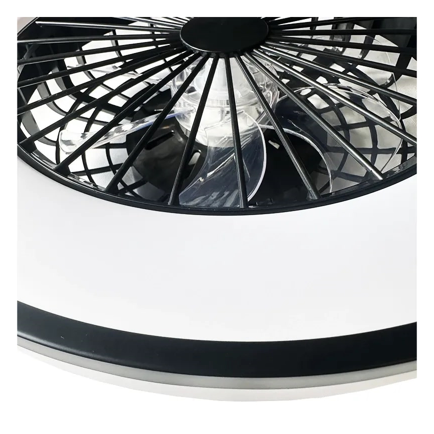 LED Pritemdomas lubinis šviestuvas su ventiliatoriumi OPAL LED/48W/230V 3000-6500K + nuotolinio valdymo pultas