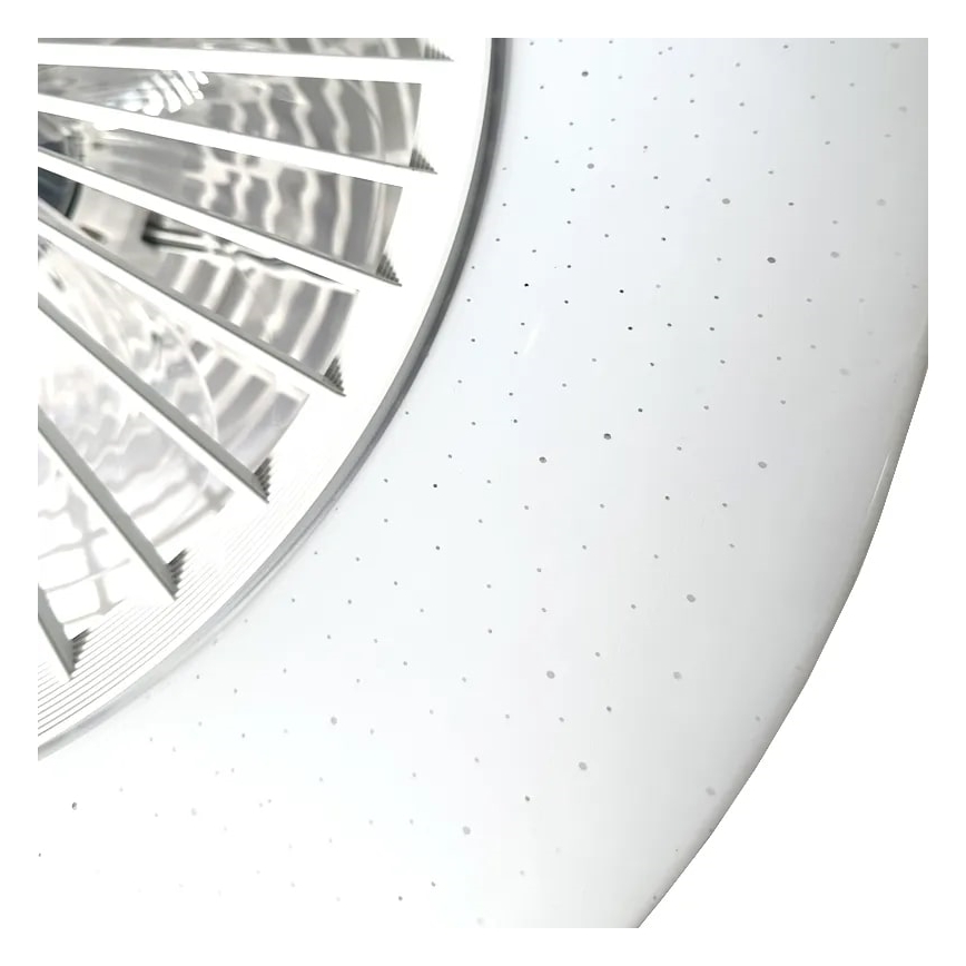 LED Pritemdomas lubinis šviestuvas su ventiliatoriumi OPAL LED/72W/230V 3000-6500K + nuotolinio valdymo pultas