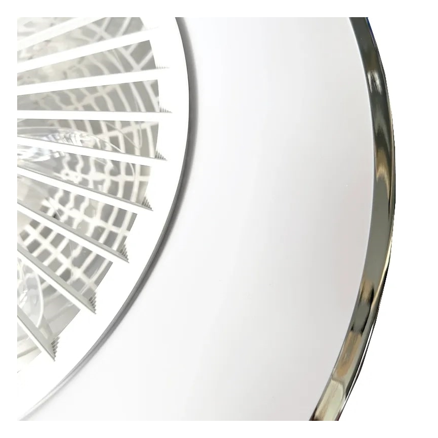 LED Pritemdomas lubinis šviestuvas su ventiliatoriumi OPAL LED/72W/230V 3000-6500K + nuotolinio valdymo pultas