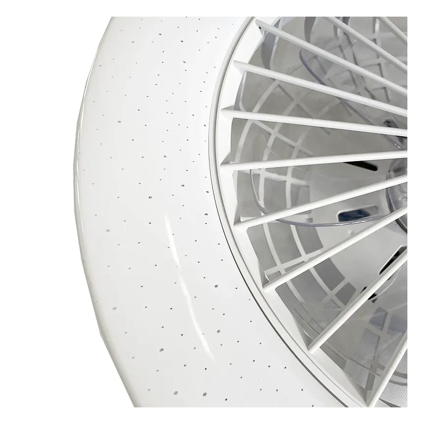 LED Pritemdomas lubinis šviestuvas su ventiliatoriumi STAR LED/48W/230V 3000-6500K + nuotolinio valdymo pultas