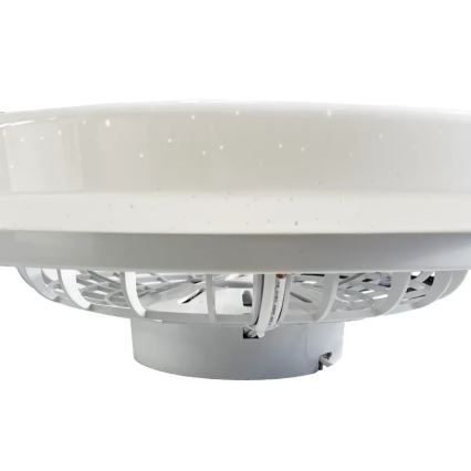 LED Pritemdomas lubinis šviestuvas su ventiliatoriumi STAR LED/48W/230V 3000-6500K + nuotolinio valdymo pultas