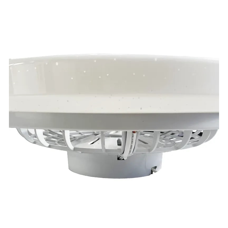 LED Pritemdomas lubinis šviestuvas su ventiliatoriumi STAR LED/48W/230V 3000-6500K + nuotolinio valdymo pultas