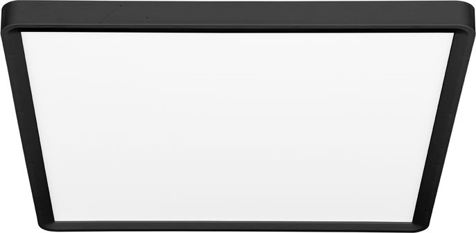 LED lubinis šviestuvas TERY LED/40W/230V 3000/4000/6000K 50x50 cm IP40 juoda