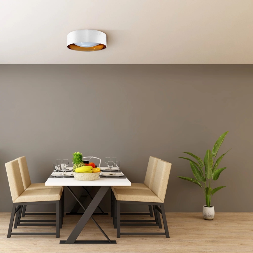LED Lubinis šviestuvas TULUZA LED/18W/230V d. 32 cm baltos spalvos