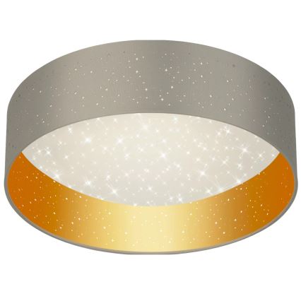 LED Lubinis šviestuvas TULUZA LED/24W/230V d. 40 cm rudos spalvos