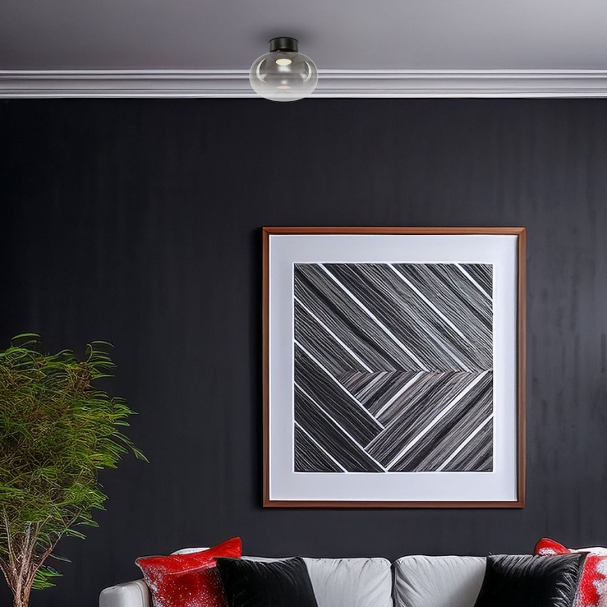 LED lubinis šviestuvas VASO LED/4W/230V diametras 18 cm dūminis