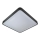 LED lubinis šviestuvas WILTON LED/24W/230V 37,5x37,5 cm antracitas