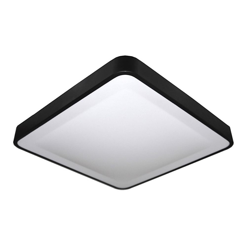 LED lubinis šviestuvas WILTON LED/24W/230V 37,5x37,5 cm juoda