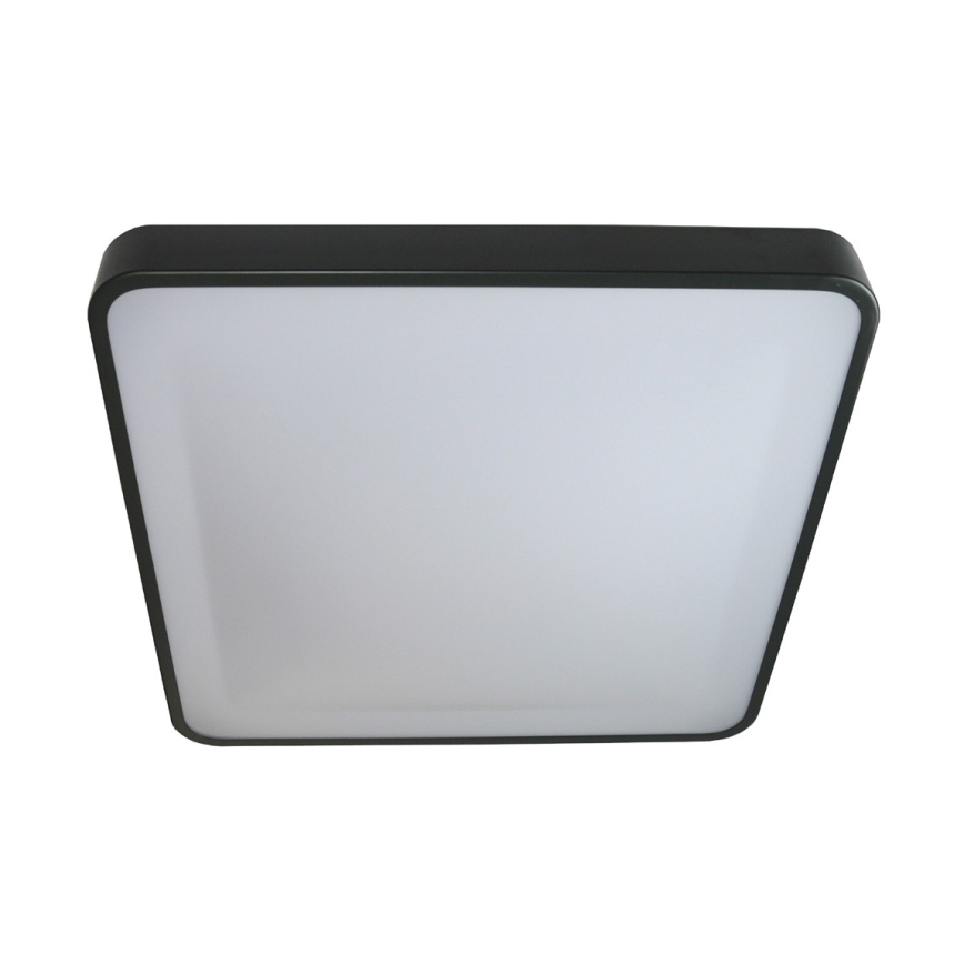 LED lubinis šviestuvas WILTON LED/24W/230V 37,5x37,5 cm antracitas