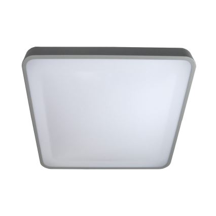 LED lubinis šviestuvas WILTON LED/24W/230V 37,5x37,5 cm pilka