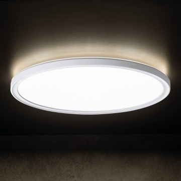 LED lubinis vonios šviestuvas AZPO LED/11,8W/230V diametras 22,5 cm IP54 balta