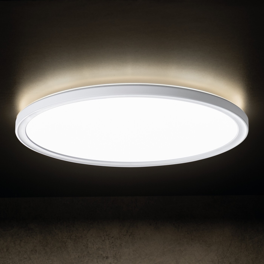 LED lubinis vonios šviestuvas AZPO LED/11,8W/230V diametras 22,5 cm IP54 balta