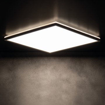 LED lubinis vonios šviestuvas AZPO LED/12,3W/230V IP54 juoda