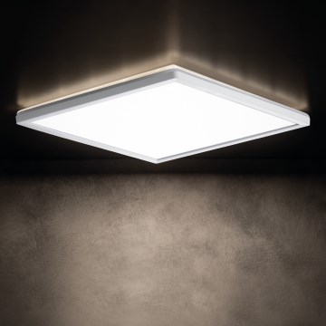 LED lubinis vonios šviestuvas AZPO LED/22W/230V 42x42 cm IP54 balta