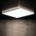 LED lubinis vonios šviestuvas AZPO LED/22W/230V 42x42 cm IP54 balta