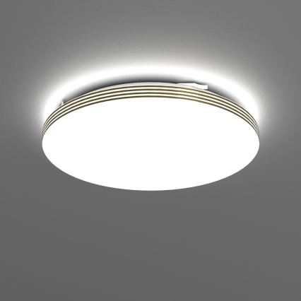 LED lubinis vonios šviestuvas BEVER LED/16W/230V 4000K diametras 33 cm IP44