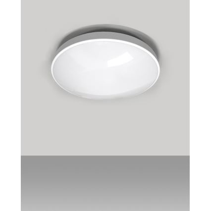 LED lubinis vonios šviestuvas CIRCLE LED/12W/230V 4000K diametras 25 cm IP44 balta