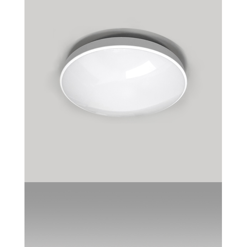 LED lubinis vonios šviestuvas CIRCLE LED/24W/230V 4000K diametras 37 cm IP44 balta