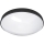 LED lubinis vonios šviestuvas CIRCLE LED/36W/230V 4000K diametras 45 cm IP44 juoda