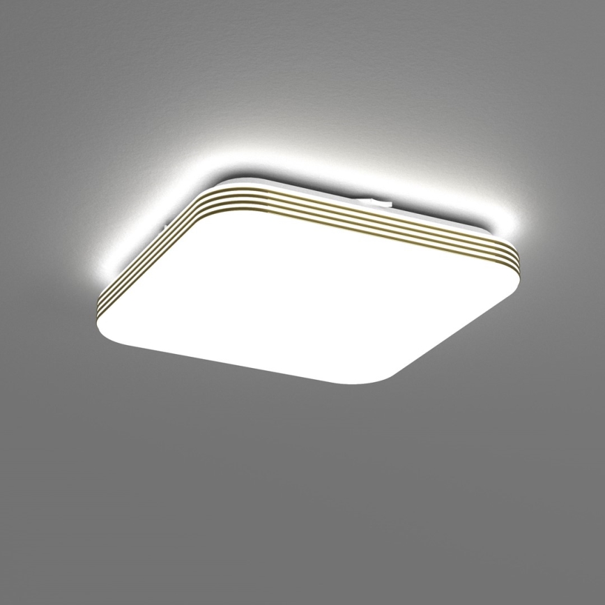 LED lubinis vonios šviestuvas DABAR LED/11W/230V 4000K 26x26 cm IP44