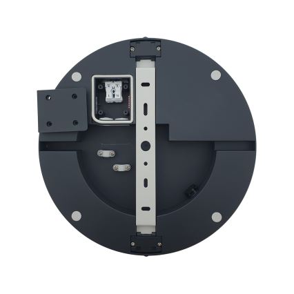 LED lubinis vonios šviestuvas ELLÉ LED/24W/230V 3000/4000/6500K diametras 26 cm IP54 antracitas