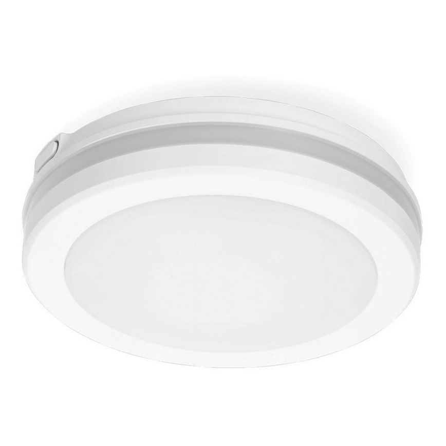 LED lubinis vonios šviestuvas LED/12W/230V 3000/4000/6500K IP65 diametras 20 cm balta