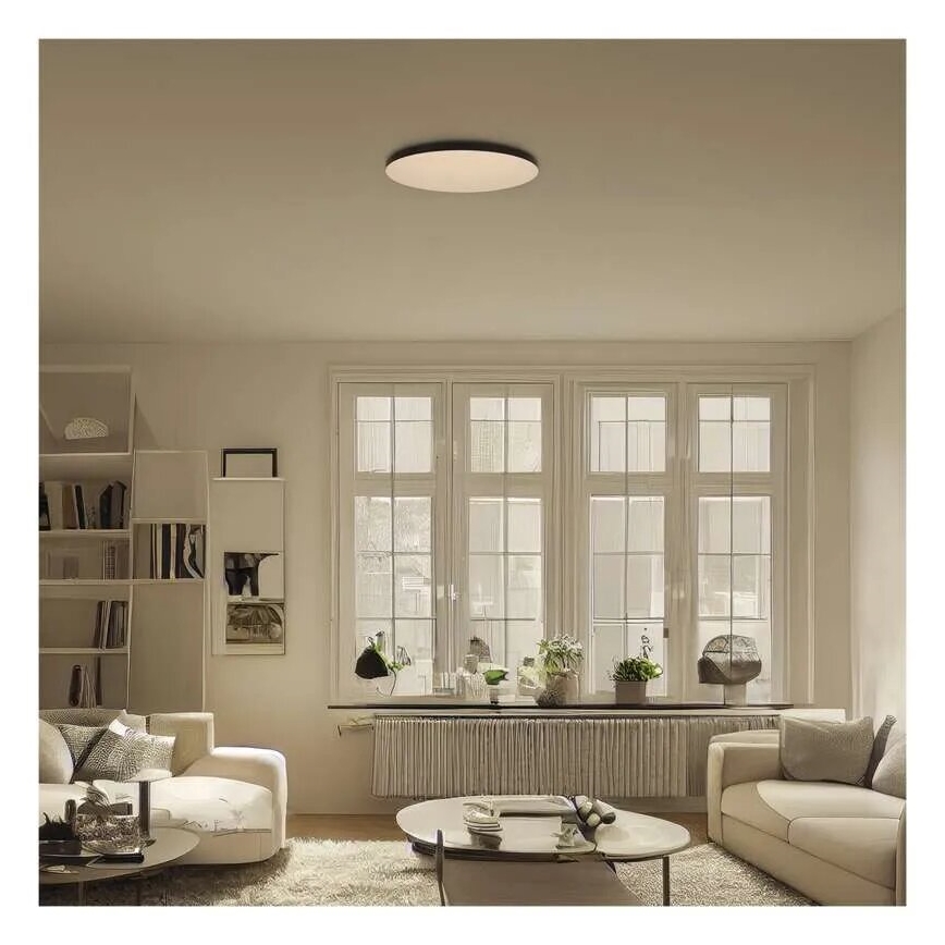 LED lubinis vonios šviestuvas LED/18W/230V 3000/4000/5700K IP55 juoda