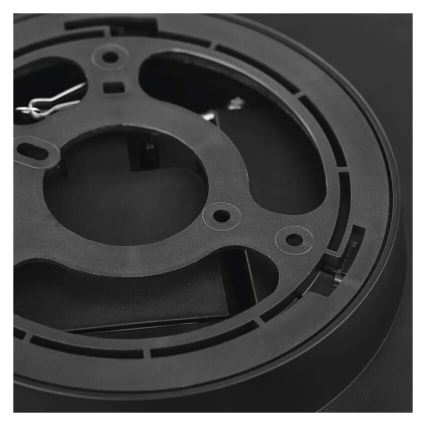LED lubinis vonios šviestuvas LED/18W/230V 3000/4000/5700K IP55 juoda