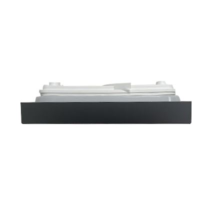 LED lubinis vonios šviestuvas LED/18W/230V 6500K IP44 22,5x22,5 cm juoda