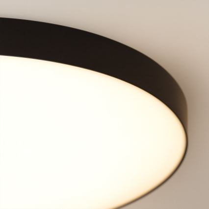 LED lubinis vonios šviestuvas MAYA LED/15W/230V diametras 33 cm IP44 juoda