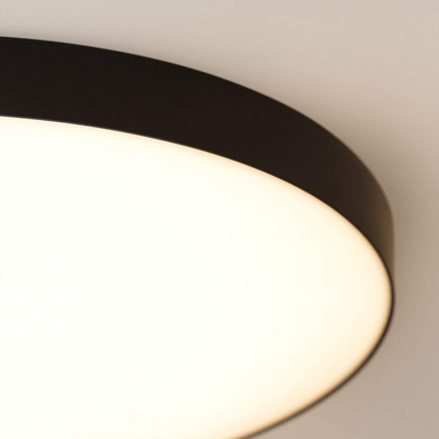 LED lubinis vonios šviestuvas MAYA LED/15W/230V diametras 33 cm IP44 juoda