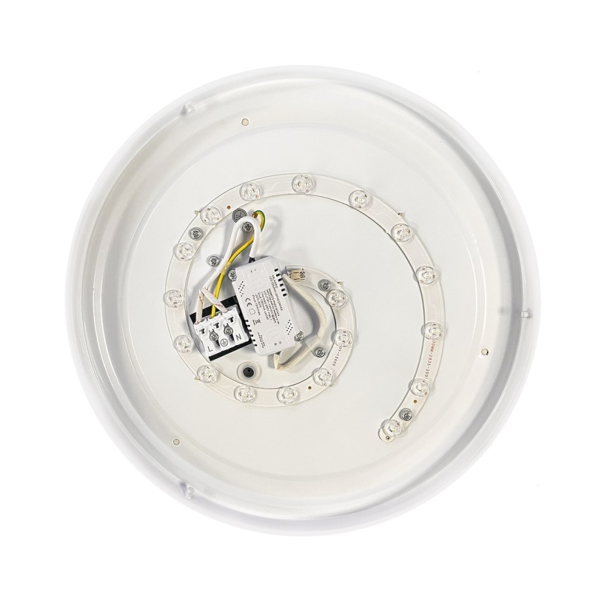 LED lubinis vonios šviestuvas MAYA LED/15W/230V diametras 33 cm IP44 juoda