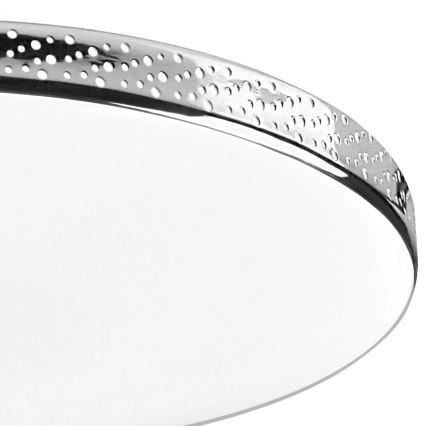LED lubinis vonios šviestuvas MOON LED/18W/230V blizgus chromas IP44