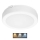 LED lubinis vonios šviestuvas NAIROS LED/12W/230V 3000/4000/6500K IP65 diametras 20 cm balta