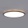 LED lubinis vonios šviestuvas NIVERA LED/12W/230V IP54 3000/4000/6000K diametras 22,5 cm juoda