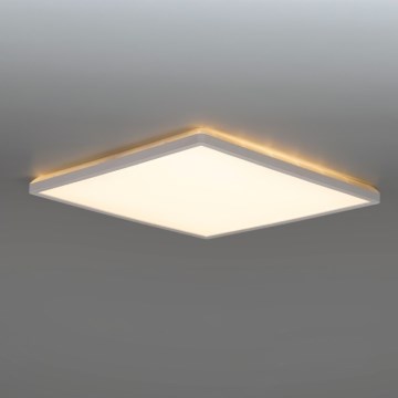 LED lubinis vonios šviestuvas NIVERA LED/18W/230V IP54 3000/4000/6000K 30x30 cm balta