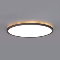 LED lubinis vonios šviestuvas NIVERA LED/18W/230V IP54 3000/4000/6000K diametras 30 cm juoda