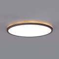 LED lubinis vonios šviestuvas NIVERA LED/32W/230V IP54 3000/4000/6000K diametras 42 cm juoda