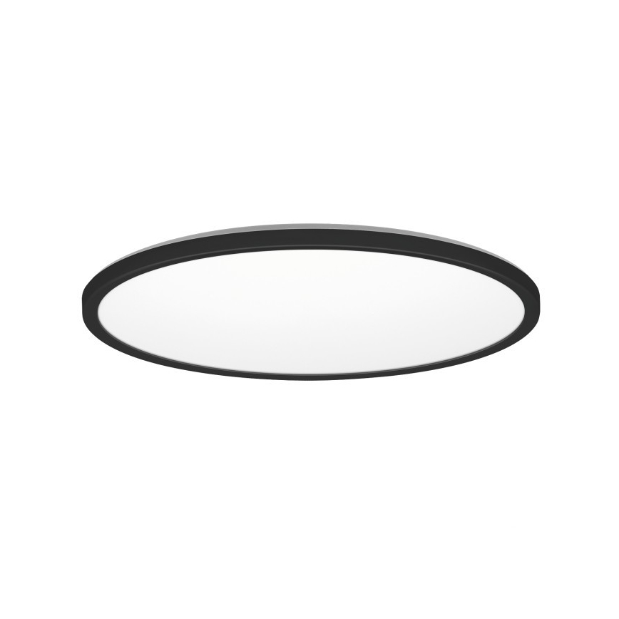 LED lubinis vonios šviestuvas NIVERA LED/32W/230V IP54 3000/4000/6000K diametras 42 cm juoda