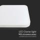 LED lubinis vonios šviestuvas su jutikliu LED/18W/230V 4000K IP44 balta + nuotolinio valdymo pultas